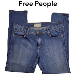 Free People Skinny Jeans in Blue